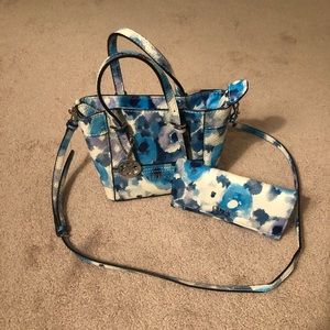Guess Crossbody Purse and Matching Wallet
